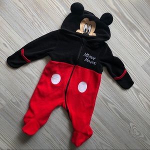 Authentic Disney Store Mickey Mouse Holiday Sweater Multi Baby Boy 0-3M 3-6M